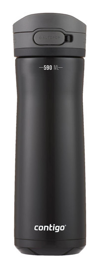 Contigo Jackson Chill Paslanmaz Çelik 590 ml Outdoor Matara Termos Siyah