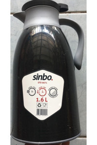 Sinbo STO-6534 Paslanmaz Çelik 1.6 lt Çaydanlık Termos Siyah