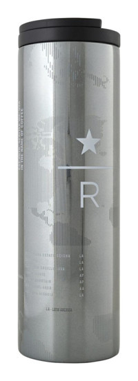 Starbucks Reserve Paslanmaz Çelik 473 ml Outdoor Matara Termos Gümüş