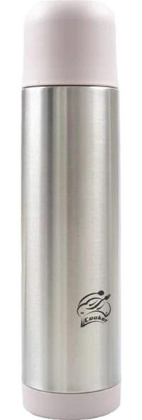 Cooker CKR 2001 Paslanmaz Çelik 500 ml Outdoor Matara Termos Gümüş - Pembe