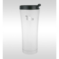 Bk Kişiye Özel 3564 Paslanmaz Çelik 500 ml Outdoor Matara Termos Beyaz