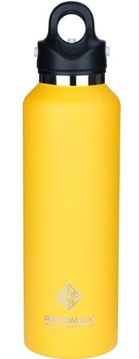 Revomax Paslanmaz Çelik 592 ml Outdoor Matara Termos Sarı