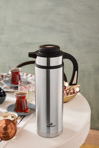 Karaca Basic Paslanmaz Çelik 1.5 lt Outdoor Matara Termos Gri