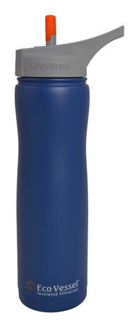 Eco Vessel 202535 Plastik 700 ml Matara Termos Lacivert