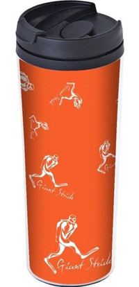Giant Stride Tumbler Plastik 550 ml Outdoor Matara Termos Turuncu