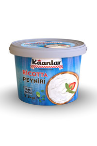 Kaanlar Ricotta İnek Peyniri 2.5 kg
