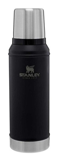 Stanley Legendary Paslanmaz Çelik 750 ml Outdoor Matara Termos Siyah