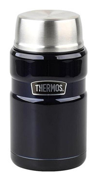 Thermos Stainless King Paslanmaz Çelik 710 ml Outdoor Yemek Termos Siyah