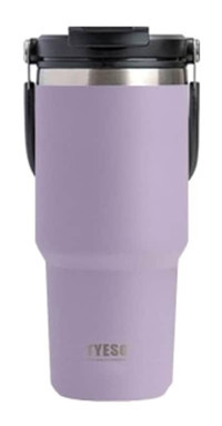 Tyeso Daily Need Paslanmaz Çelik 750 ml Outdoor Matara Termos Lila