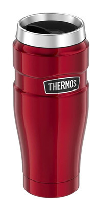 Thermos SK1005 Stainless King Çelik 0.47 lt Outdoor Bardak Termos Kırmızı