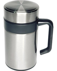 By Timur Sus 304 Paslanmaz Çelik 400 ml Outdoor Bardak Termos Gri
