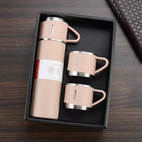 Thermohis Paslanmaz Çelik 500 ml Outdoor Matara Termos Pembe