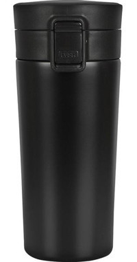Thermohis Paslanmaz Çelik 380 ml Outdoor Matara Termos Siyah