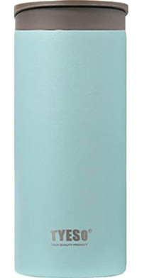 Tyeso Flat Paslanmaz Çelik 360 ml Outdoor Matara Termos Yeşil