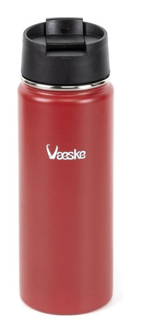 Vaeske Paslanmaz Çelik Outdoor Matara Termos Kırmızı