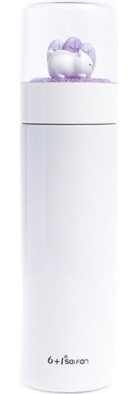 Vuki Paslanmaz Çelik 380 ml Matara Termos Mor