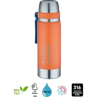 Shotay ST-8270 Paslanmaz Çelik 600 ml Outdoor Matara Termos Turuncu