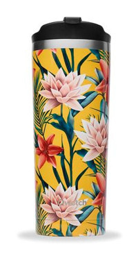 Qwetch QM6015 Paslanmaz Çelik 470 ml Outdoor Matara Termos Sarı
