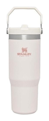 Stanley The Iceflow Flip Straw Paslanmaz Çelik 890 ml Pipetli Outdoor Matara Termos Pembe