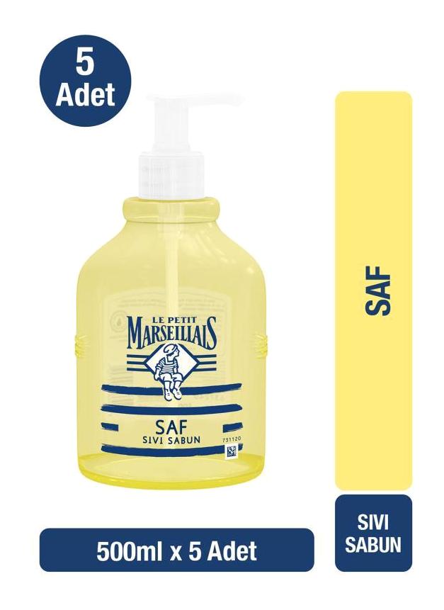 Le Petit Marseillais Saf 5'li Sıvı Sabun 500 ml