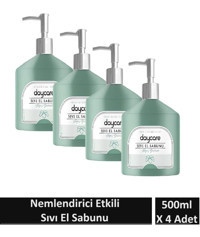 Daycare Beyaz Yasemin Nemlendiricili 4'lü Sıvı Sabun 500 ml