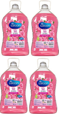 Saloon Gülün Büyüsü 4'lü Sıvı Sabun 3 lt