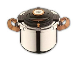 Tefal P44107 Clipso Kapak Tabanlı 6 lt Düdüklü Tencere Kahverengi