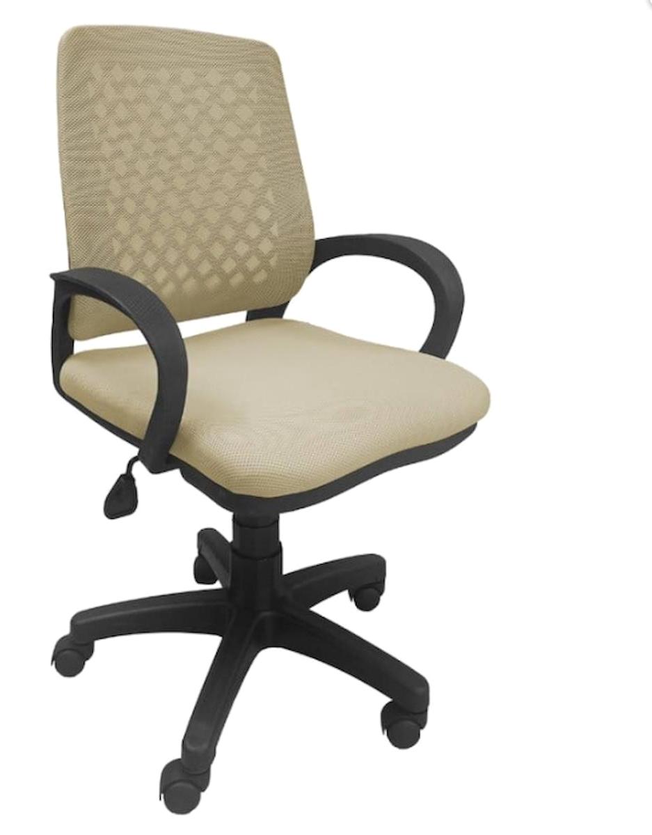 Porziyon Comfy Kolçaklı Dönerli Yeşil Çalışma Sandalyesi