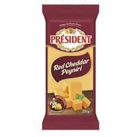 President Red Cheddar İnek Peyniri 220 gr