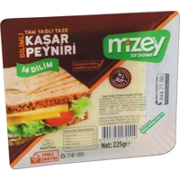 Mizey Tam Yağlı Taze Kaşar Peyniri 225 gr