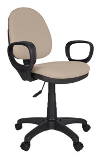 Gizmo FK1500 Kolçaklı Dönerli Kahverengi Çalışma Sandalyesi