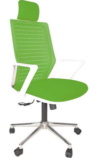 Gizmo FK1300 Başlıklı Kolçaklı Dönerli Yeşil Çalışma Sandalyesi