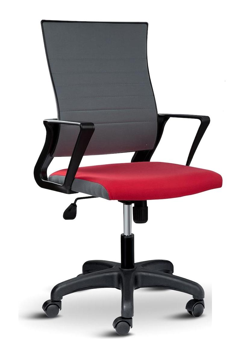 Rigel 55100 Kolçaklı Dönerli Gri-Siyah Çalışma Sandalyesi