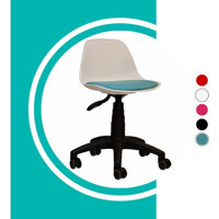 Karr Office Dönerli Beyaz Çalışma Sandalyesi
