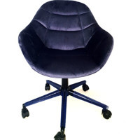 Poly Chair Kolçaklı Dönerli Siyah Çalışma Sandalyesi