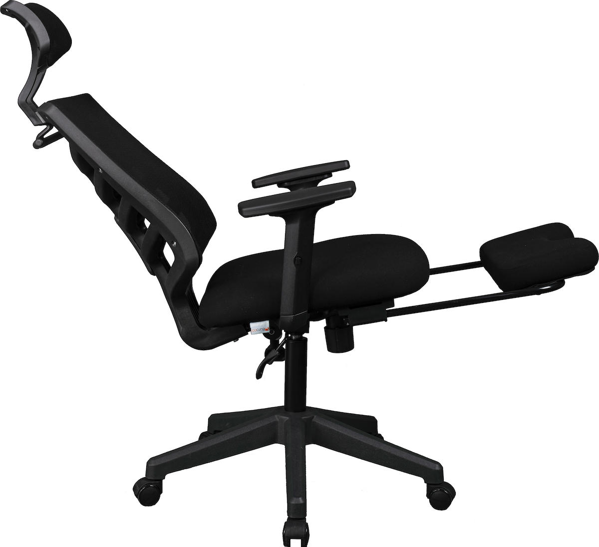 Bürocci 2350X0541 Başlıklı Kolçaklı Dönerli Siyah Çalışma Sandalyesi