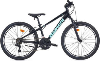 Bianchi JM00242 24 Jant 21 Vites Dağ Bisikleti Siyah