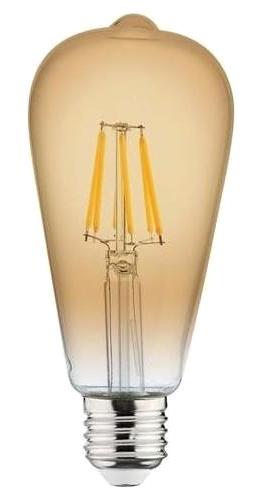 Horoz Rustic Vintage-6 Led Ampul Sarı Işık E27 6W