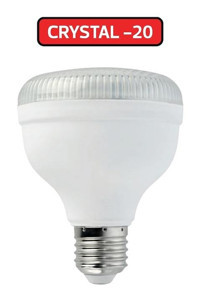 Horoz Crystal 20 20w Kristal Led Ampul Beyaz 6400k Tezgah Aydınlatma
