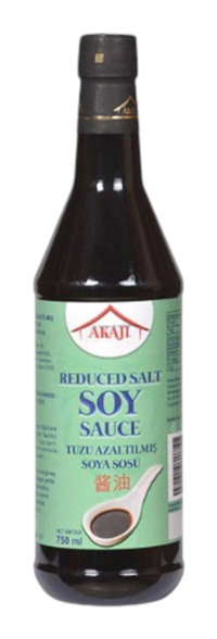 Akaji Tuzu Azaltılmış Soya Sosu 750 ml