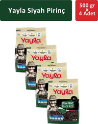 Yayla Gurme Siyah Pirinç 4x500 gr