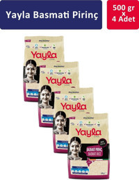 Yayla Basmati Pirinç 4x500 gr