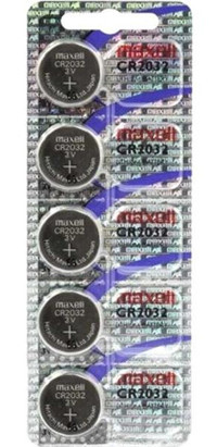 Maxell CR2032 3 V Lityum Düğme Pil 100'lü