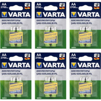Varta 5706 1.2 V 2700 mAh Ni-Mh AA / Kalem Şarjlı Pil 12'li