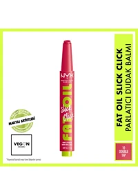 Nyx Professional Makeup Fat Oil Slick Click 10 Double Tap Nemlendiricili Dudak Balmı