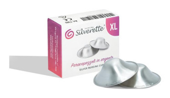 Silverette XL Gümüş Göğüs Ucu koruyucusu 2'li