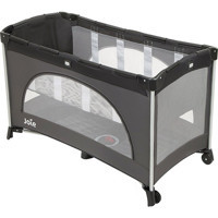 Joie Allura 15 kg Kapasiteli Ayarlanabilir Katlanabilir 60x120 cm Park Yatak Gri-Siyah