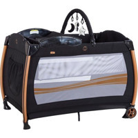 Ciciko C1000 Velar Alüminyum 25 kg Kapasiteli Ayarlanabilir Katlanabilir 70x110 cm Park Yatak Siyah