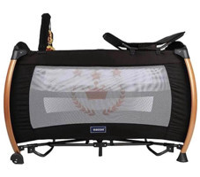 Maccon Baby Premium Gold Alüminyum 15 kg Kapasiteli Ayarlanabilir Katlanabilir 70x110 cm Park Yatak