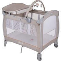 Graco Contour 15 kg Kapasiteli Ayarlanabilir Katlanabilir Park Yatak Antrasit Gri